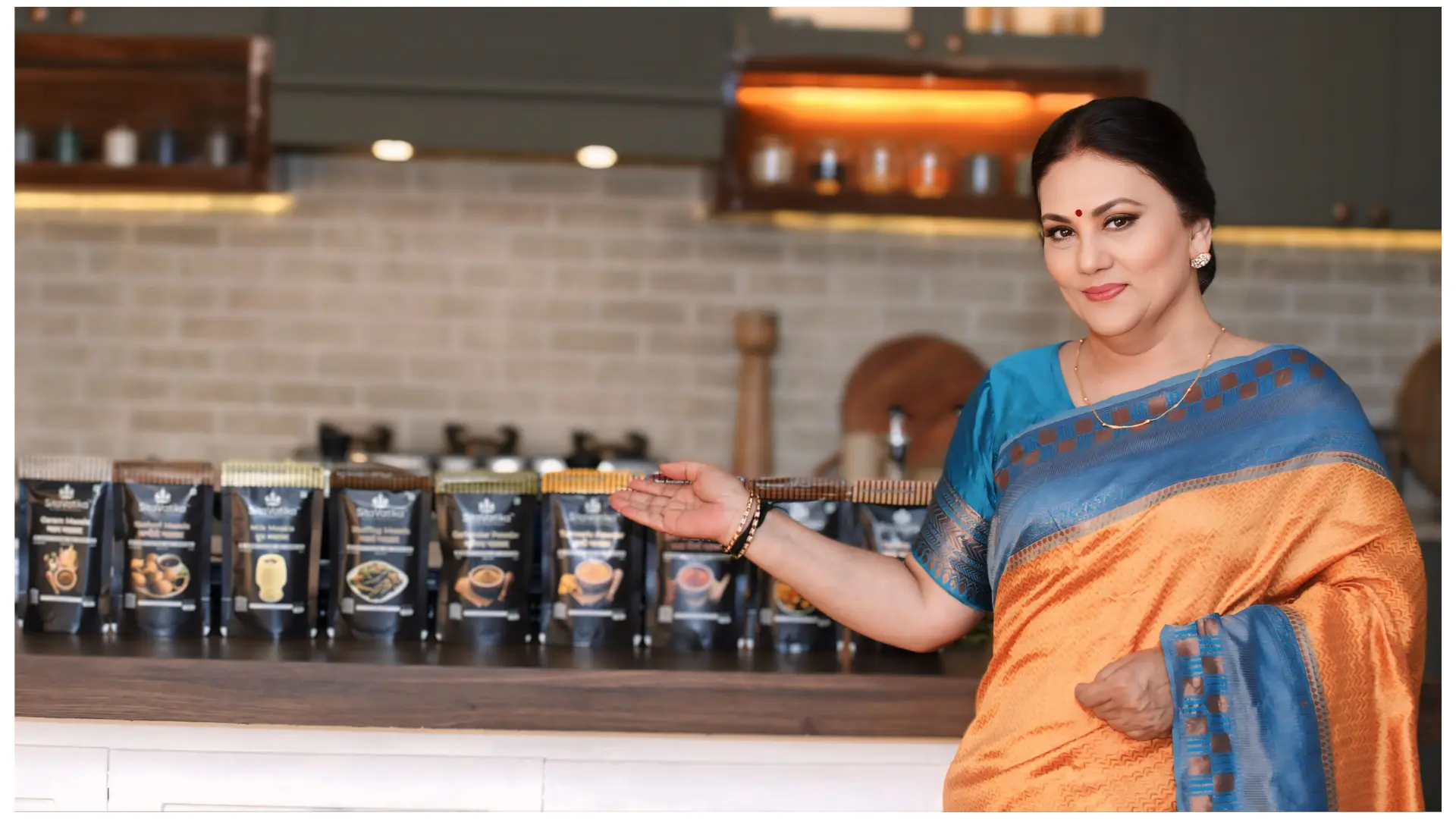 Sitavatika Masala promotion by Deepika Chikhalia