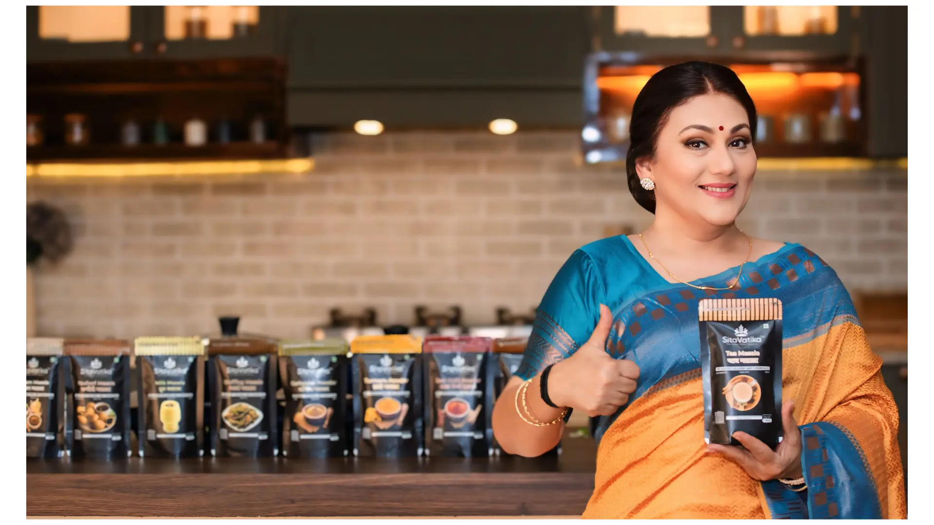 Sitavatika Masala promotion by Deepika Chikhalia