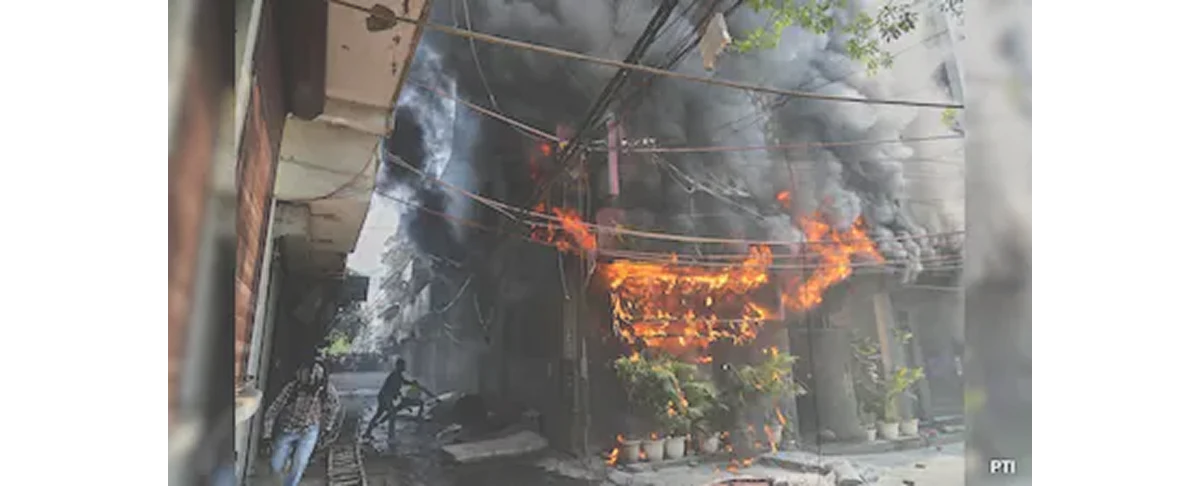 Delhi Hotel Fire