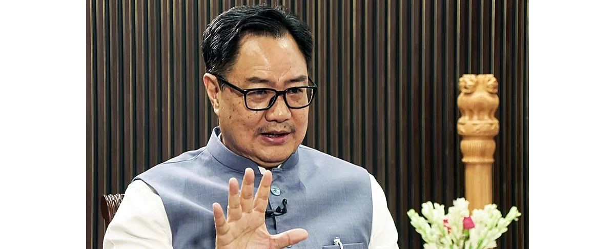 Rijiju on Arunachal China